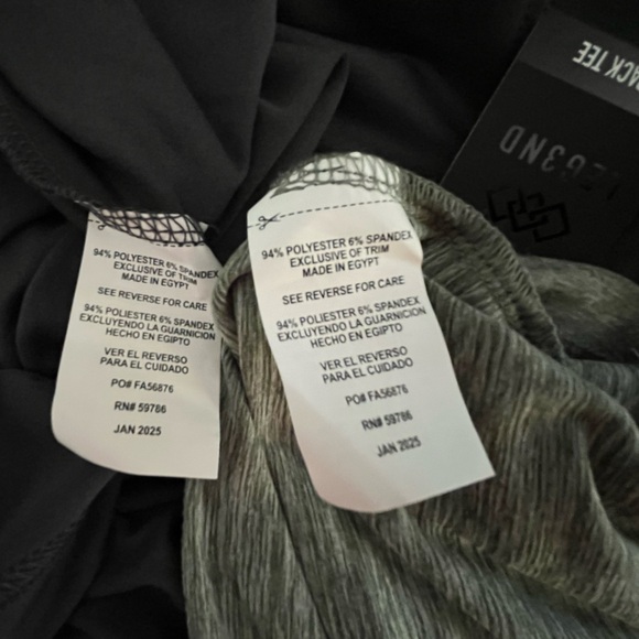 LEG3ND Super Soft Light Weight Stretch Moisture Wicking Short Sleeve 2pc Tees - Picture 10 of 10